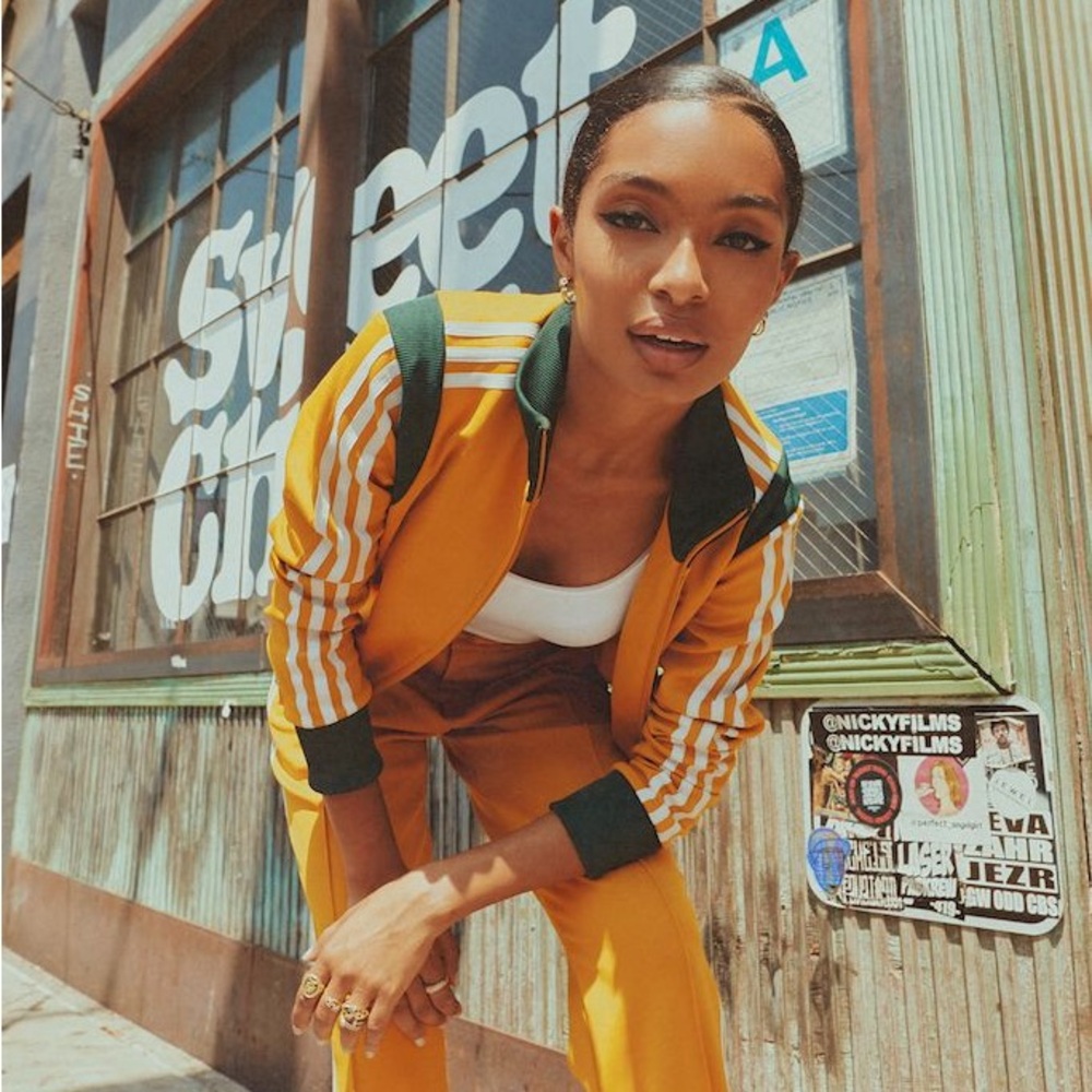 RARE ** Adidas Originals Track Jacket- Yara Shahidi